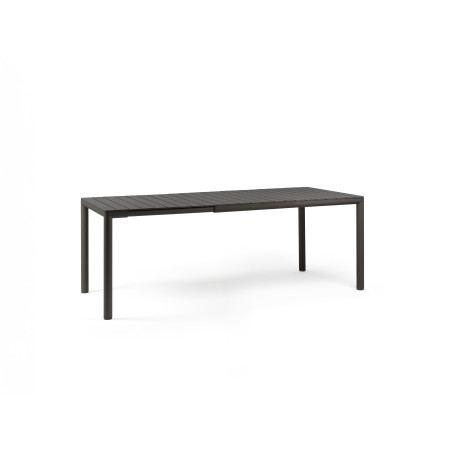Table Tevere 147 extensible Nardi, coloris antracite