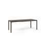 Table Tevere 147 extensible Nardi, coloris terra
