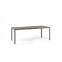 Table Tevere 147 extensible Nardi, coloris tortora