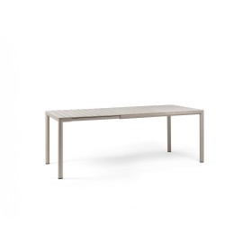 Table Tevere 147 extensible Nardi, coloris corda
