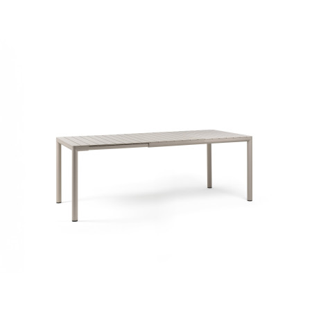 Table Tevere 147 extensible Nardi, coloris corda