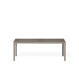 Table Tevere Lam 147 extensible Nardi, coloris tortora