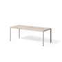 Table Tevere Lam 147 corda, vue de trois quarts