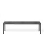 Table Tevere Lam 210 extensible Nardi, coloris antracite