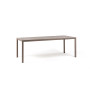 Table Tevere 210 extensible Nardi, coloris tortora