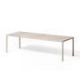 Table Tevere Lam 210 corda, vue de trois quarts