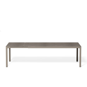 Table Tevere Lam 210 extensible Nardi, coloris tortora
