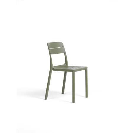 Chaise Cassia Bistrot Nardi, coloris cactus