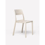 Chaise Cassia Bistrot corda, vue de trois quarts