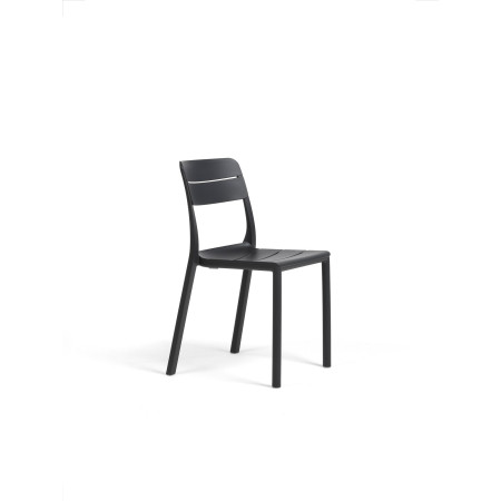 Chaise Cassia Bistrot Nardi, coloris antracite