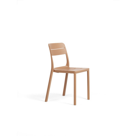 Chaise Cassia Bistrot Nardi, coloris cappuccino