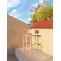 Tabouret Cassia Stool corda sur la terrasse