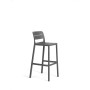 Tabouret de bar Cassia Stool Nardi, coloris basalto