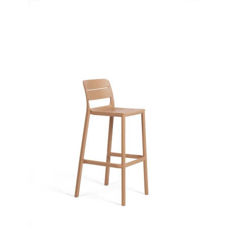 Tabouret de bar Cassia Stool Nardi, coloris cappuccino