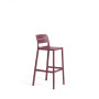 Tabouret de bar Cassia Stool Nardi, coloris borgogna