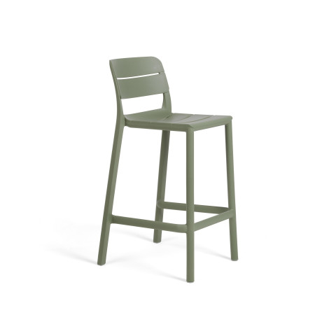 Tabouret mi-hauteur Cassia Stool Mini Nardi, coloris cactus