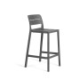 Tabouret mi-hauteur Cassia Stool Mini Nardi, coloris basalto