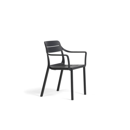 Fauteuil Cassia Nardi, coloris antracite