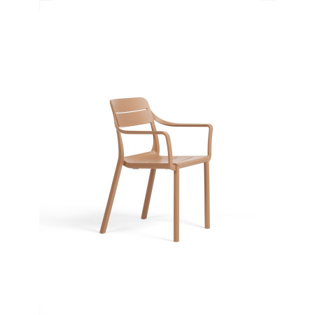 Fauteuil Cassia Nardi, coloris cappuccino