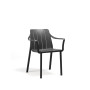 Fauteuil Tiberina Nardi, coloris antracite