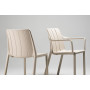 Chaise Tiberina Bistrot et fauteuil Tiberina, coloris corda