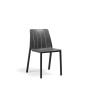 Chaise Tiberina Bistrot Nardi, coloris antracite