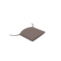 Coussin Tiberina Nardi, tissu moka
