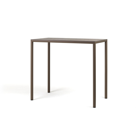 Table Piave 120x70 High Nardi, coloris tabacco