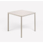 Table Piave 80 corda, vue de trois quarts
