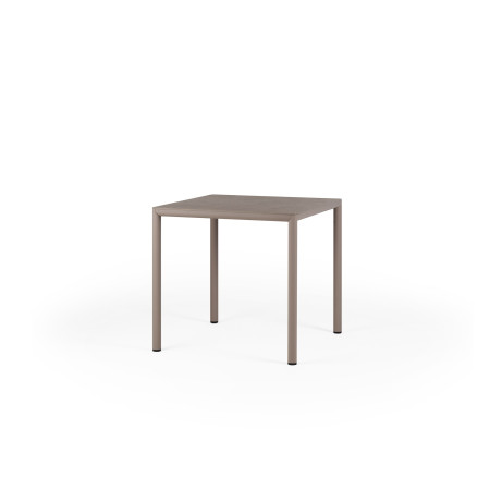 Table Piave 80 Nardi, coloris tortora
