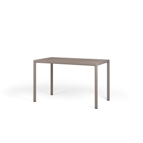 Table Piave 120x70 Nardi, coloris tortora