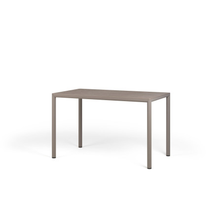 Table Piave 120x70 Nardi, coloris tortora