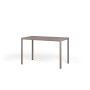 Table Piave 120x70 Nardi, coloris tortora