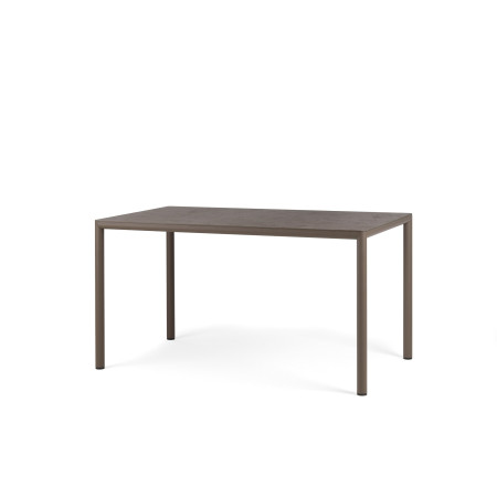 Table Piave 140x80 Nardi, coloris tabacco