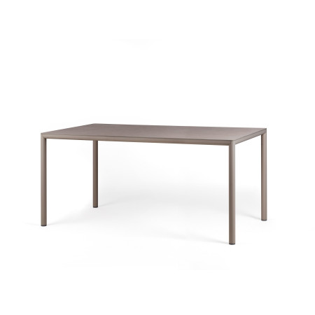 Table Piave 160x90 Nardi, coloris tortora
