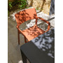 Fauteuil Trill mattone au soleil