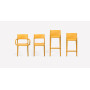 La collection Trill : fauteuil, chaise bistrot et tabourets