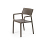 Fauteuil Trill Nardi, coloris tabacco