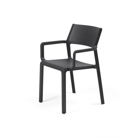 Fauteuil Trill Nardi, coloris antracite