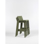 Tabourets Trill Stool agave empilés
