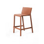 Tabouret mi-hauteur Trill Stool Mini Nardi, coloris mattone