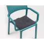 Coussin Trill grafite sur le fauteuil Trill ottanio