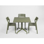 Chaises Trill Bistrot agave et table Frasca