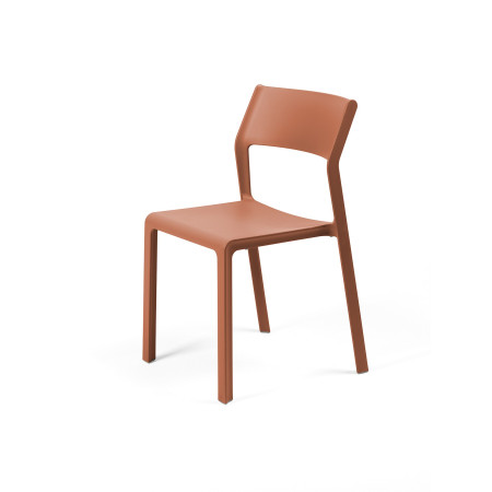 Chaise Trill Bistrot Nardi, coloris mattone