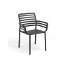 Fauteuil Doga Nardi, coloris antracite