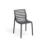 Chaise Doga Bistrot Nardi, coloris antracite