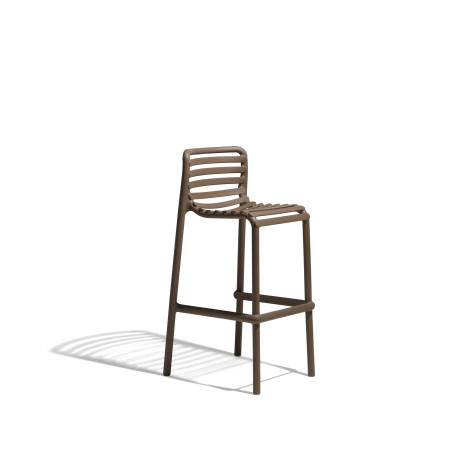 Tabouret de bar Doga Stool Nardi, coloris tabacco