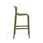 Tabouret Doga Stool agave, vu de derrière