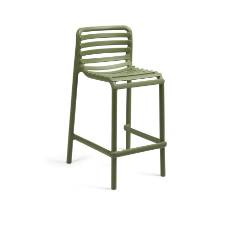 Tabouret mi-hauteur Doga Stool Mini Nardi, coloris agave