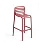 Tabouret de bar Doga Stool Nardi, coloris marsala